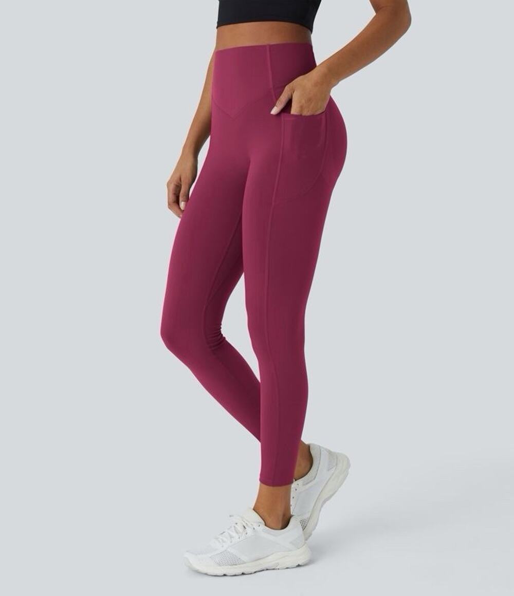 Halara UltraSculpt™ High Waisted Scrunch Butt Lifting Tummy Control Pocket S